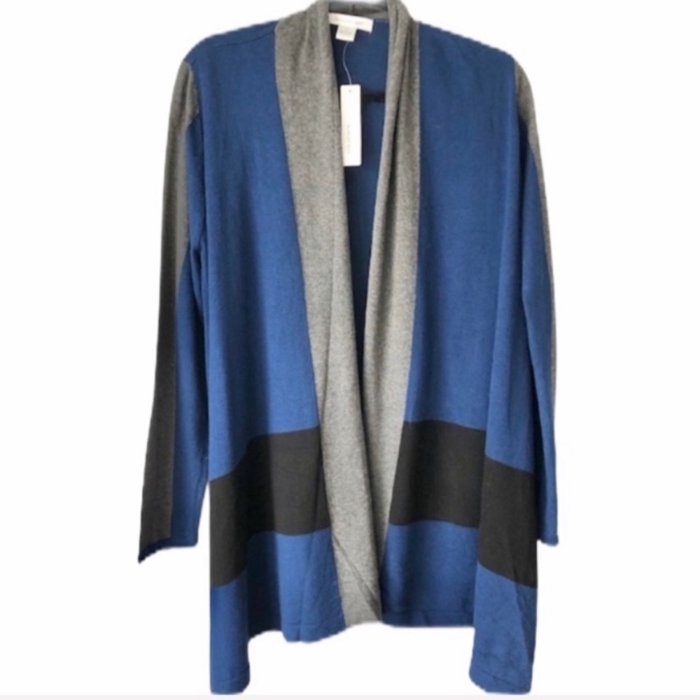 Augustine silk cardigan size L new